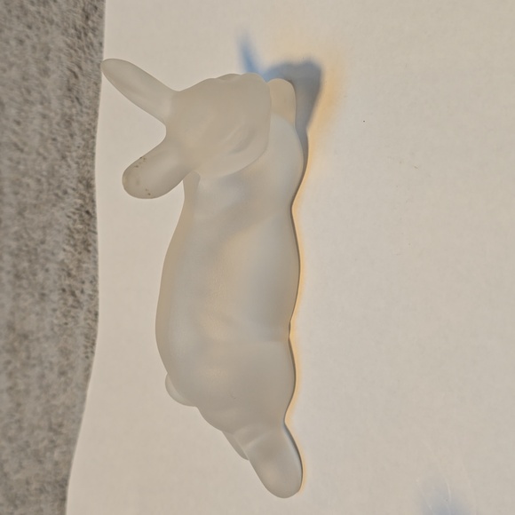 1993 Lenox Collections Satin & Silk Full Lead Crystal Rabbit Figurines Set - Picture 2 of 9